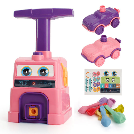 Children's Inertial Power Balloon Car Toy Aerodynamic Scooter Car Educational Experiment Creative Toy - Enfance-Heureuse