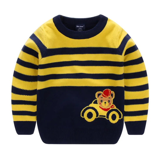 Korean boy sweater - Enfance-Heureuse