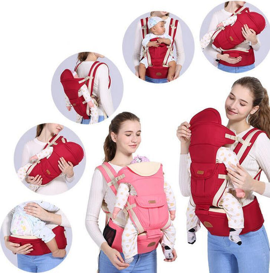 Four Seasons Breathable Multifunctional Baby Waist Stool Three-in-One Can Slanting Sling - Enfance-Heureuse