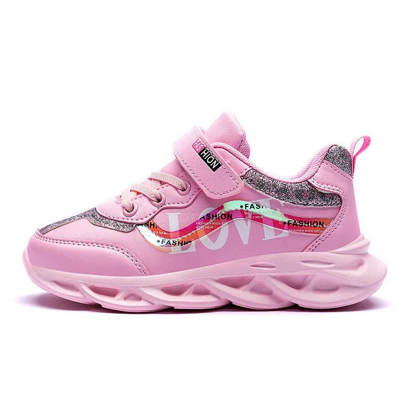 Korean Style Trendy Shoes Girls Girls Shoes Children's Sports Shoes - Enfance-Heureuse