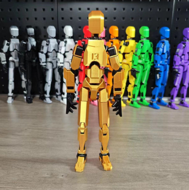 Multi-Jointed Movable Shapeshift Robot 2.0 3D Printed Mannequin Dummy Action Model Doll Toy Kid Gift - Enfance-Heureuse