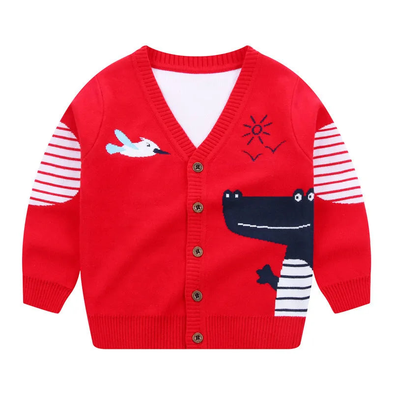 Boys cardigan sweater - Enfance-Heureuse