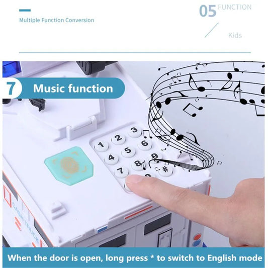 Money transport car - Enfance-Heureuse