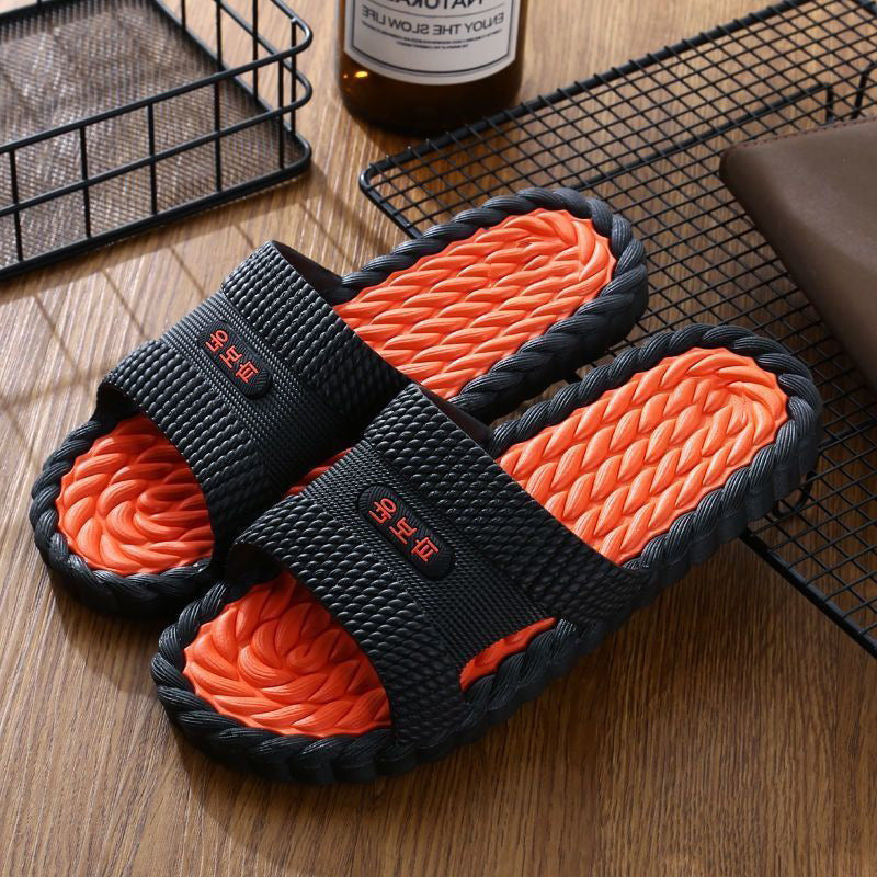 Non-slip Deodorant Slippers Massage Home Slippers - Enfance-Heureuse