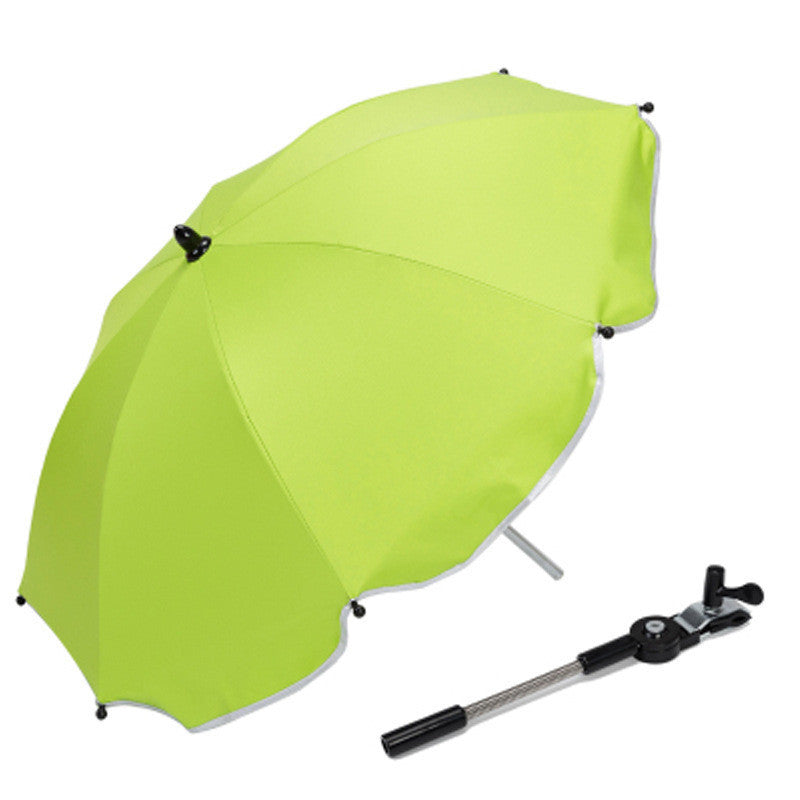 360 Degrees Pram Umbrellas Cart Accessories Adjustable Stroller Umbrella - Enfance-Heureuse