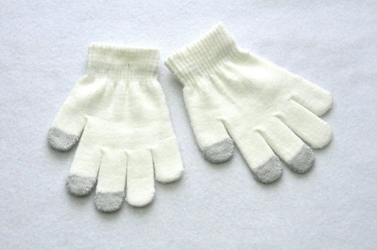 Children's Touch Screen Cold And Warm Knitted Gloves - Enfance-Heureuse