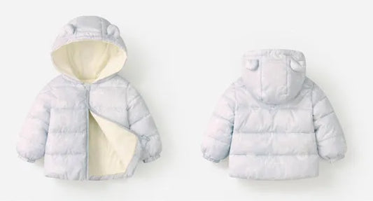 Off-season New Autumn And Winter Children's Light Hooded BabyCotton Jacket - Enfance-Heureuse