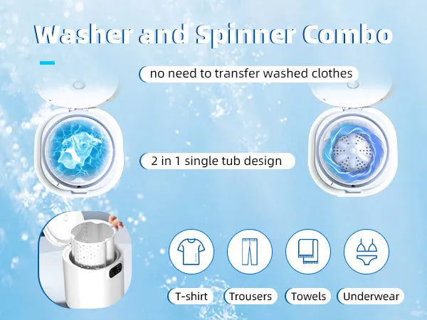 Mini Underwear Washing Machine - Enfance-Heureuse