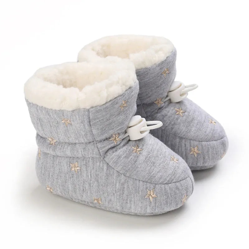 Baby Autumn And Winter Baby Shoes Cotton Shoes - Enfance-Heureuse