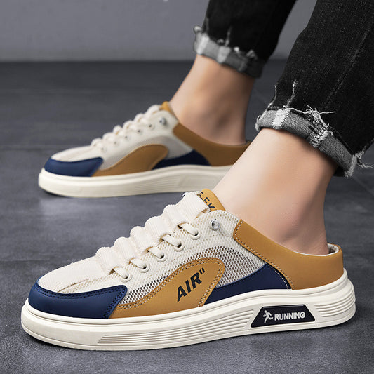 Wear-resistant Rubber Sole Low-top Casual Shoes - Enfance-Heureuse