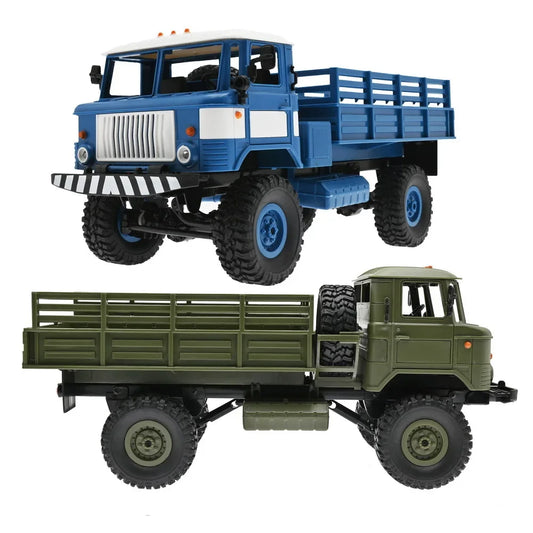 WPL Gass B24 pleine échelle 2.4G camion militaire russe GAZ-66V télécommande jouet pour enfants cadeau d'anniversaire - Enfance-Heureuse
