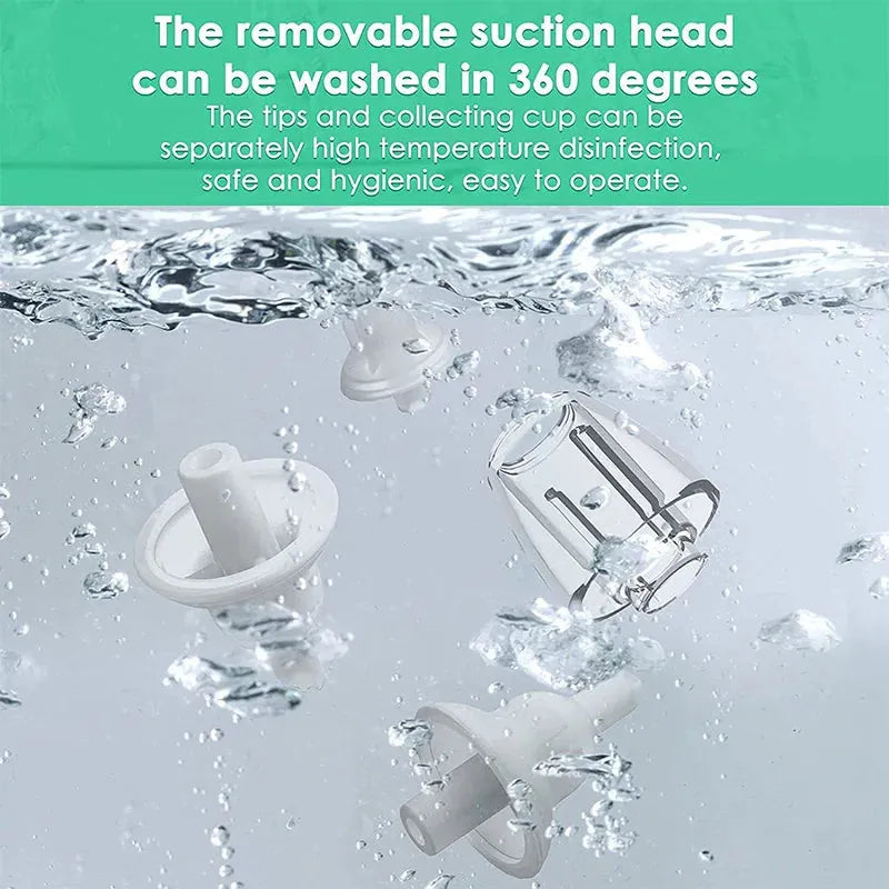 Dr.isla Baby Nose Cleaner Silicone Adjustable Suction Electric Child Nasal Aspirator Safety Convenient Low Noise - Enfance-Heureuse