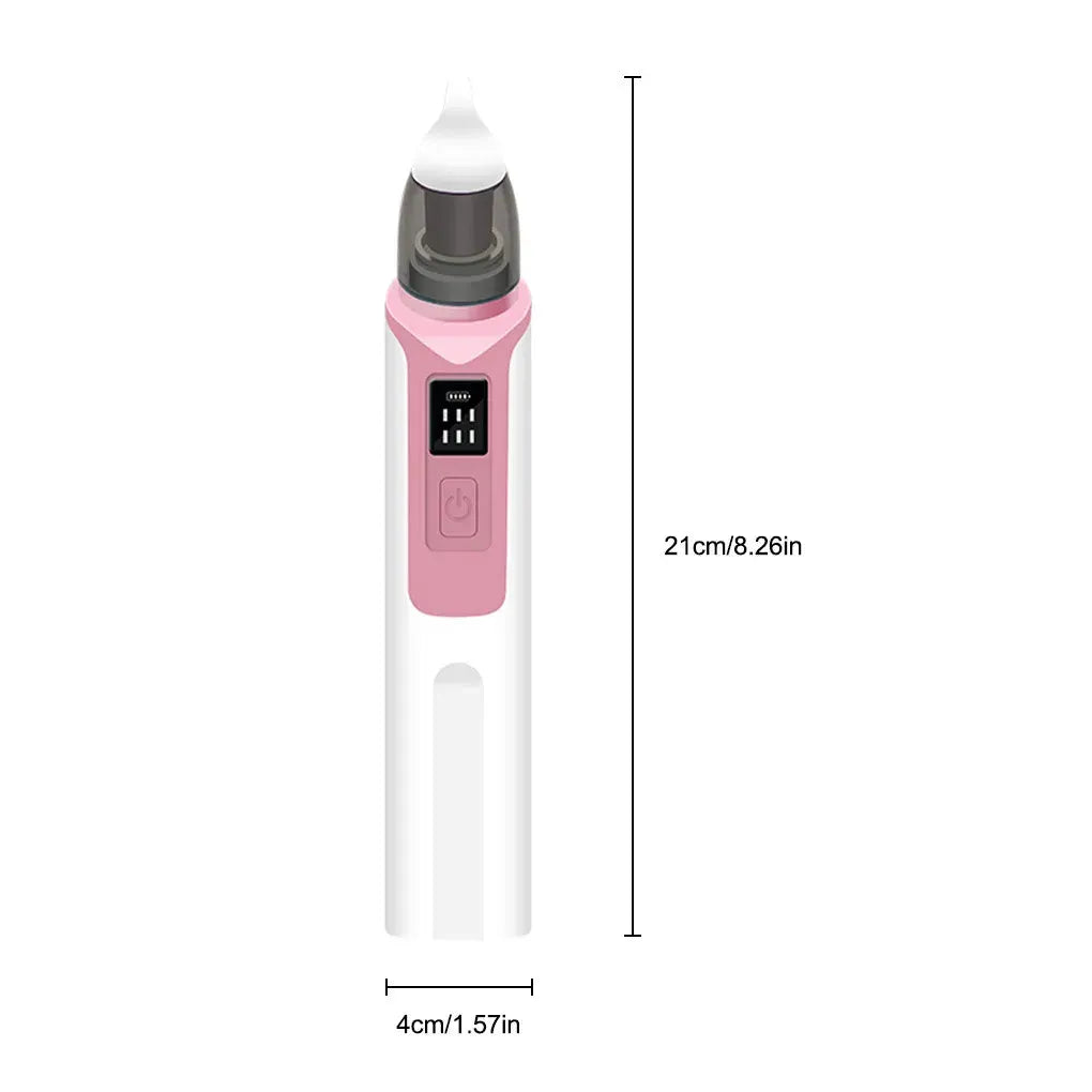 New Rechargeable Baby Nose Cleaner Silicone Adjustable Suction Electric Child Nasal Aspirator Health Safety Convenient Low Noise - Enfance-Heureuse