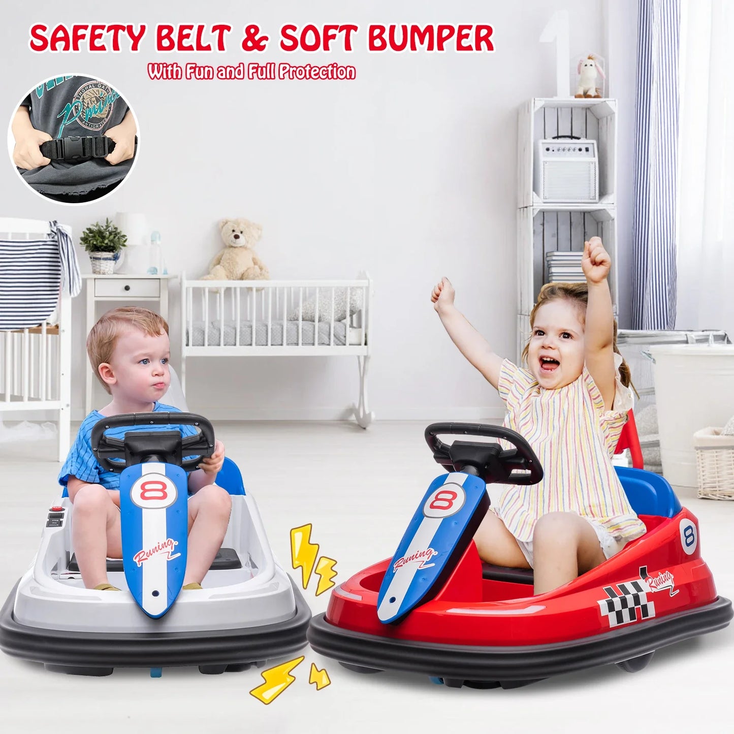 chocs électrique pour tout-petits, volant, jouets pour enfants - Enfance-Heureuse