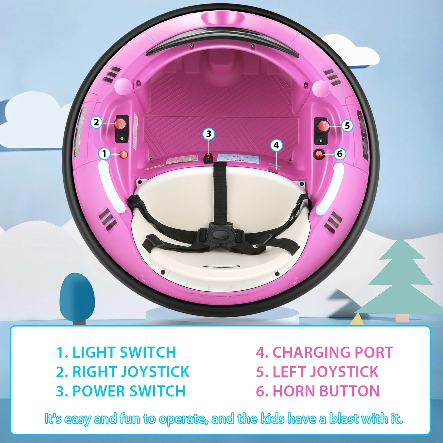 chocs électrique pour enfants, jouets pour tout-petits - Enfance-Heureuse