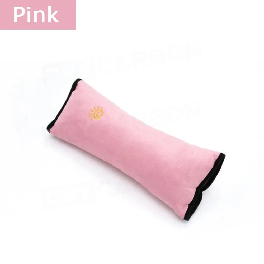Car-Styling Accessories Children Baby Safety Seat Belt Pillow Car Belt Plush Cushion Vehicle Shoulder Protection - Enfance-Heureuse