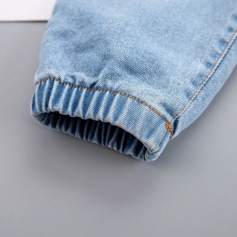 Children's Naughty Spring And Autumn Jeans - Enfance-Heureuse