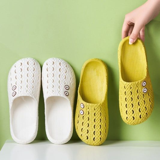 Women's Non-slip Home Closed-toe Slippers - Enfance-Heureuse