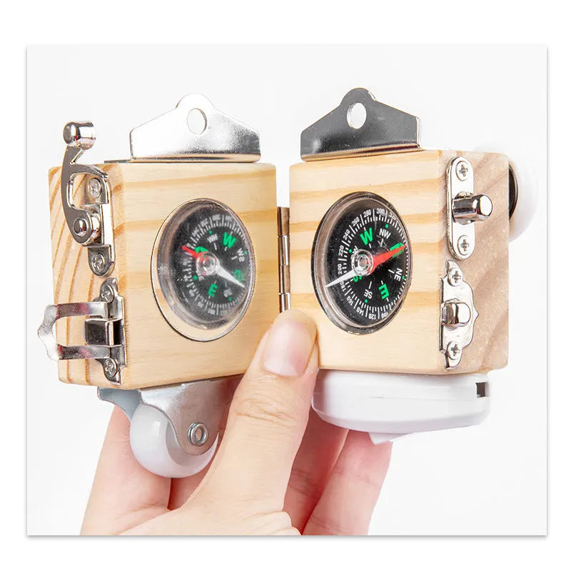 Busy Block Children's Montessori Early Education Teaching Aids Kindergarten Montessori Unlocking Toys - Enfance-Heureuse