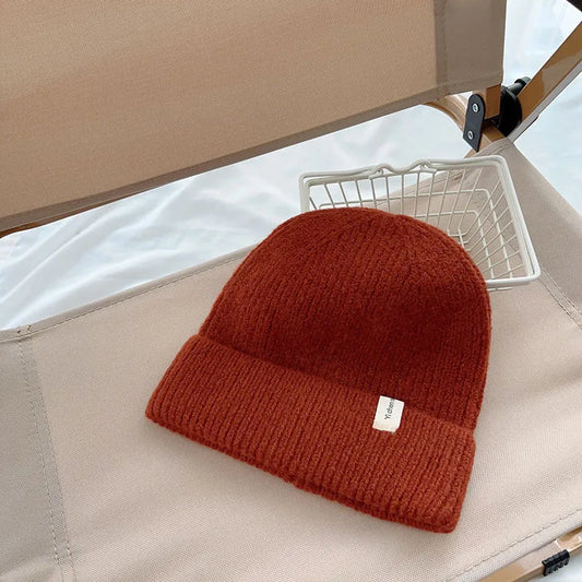 All-matching Children's Knitted Woolen Cap Autumn And Winter Warm - Enfance-Heureuse