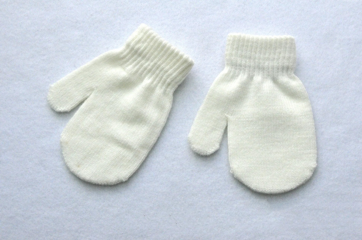 Children's Winter Warm Gloves Knitted Bag Baby Gloves - Enfance-Heureuse