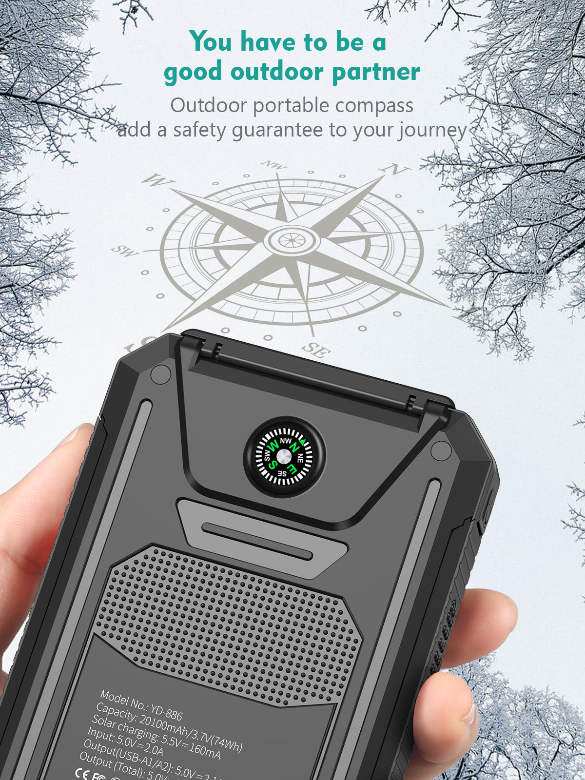 Solar Power Bank For Life Lights - Enfance-Heureuse