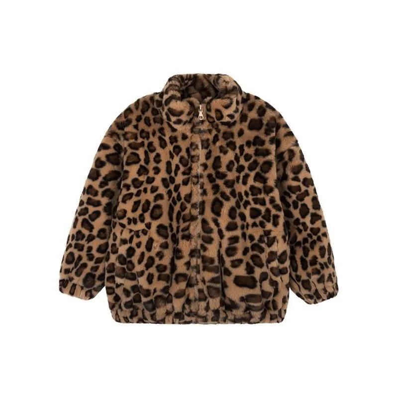 Fashionable Cute Kids Thickened Polyester Jacket - Enfance-Heureuse