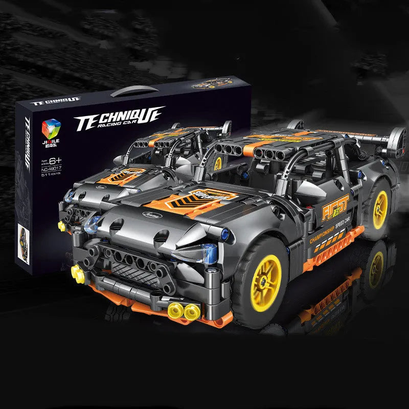 Children's Educational Assembled Racing Model Toys - Enfance-Heureuse