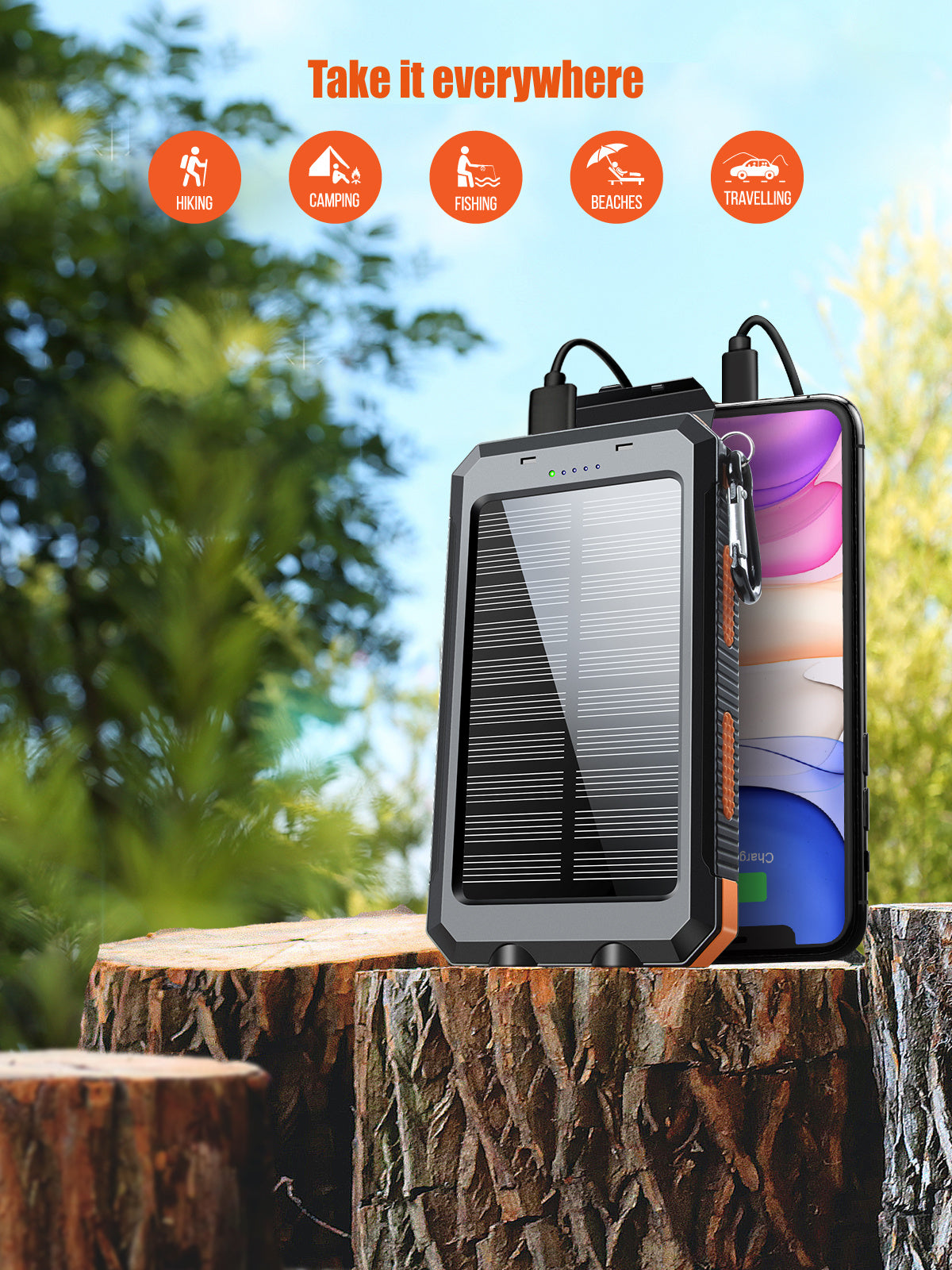 Solar Power Bank For Life Lights - Enfance-Heureuse