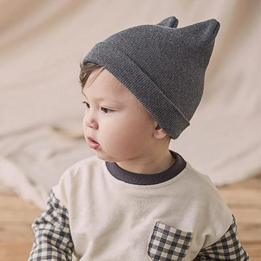 Boy Hat Pullover Children's Knitted Baby - Enfance-Heureuse