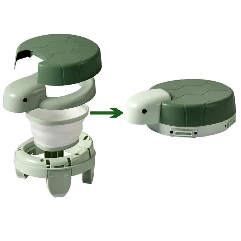 Enfants Formation de Toilette Bébé Urinoir Portable Pliant Voyage Sortie Bébé Voyage Pot - Enfance-Heureuse