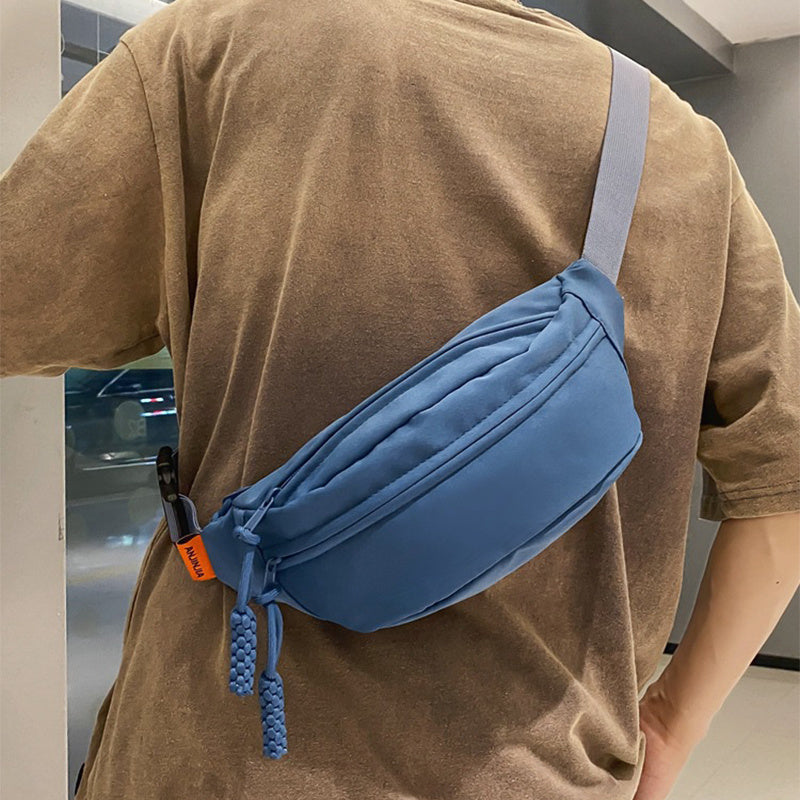Men Women Sports Chest Bags All-matching Casual Simplicity Crossbody Bag - Enfance-Heureuse