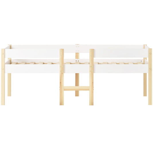 Pine Children's Bed 90cmx190cm - Enfance-Heureuse