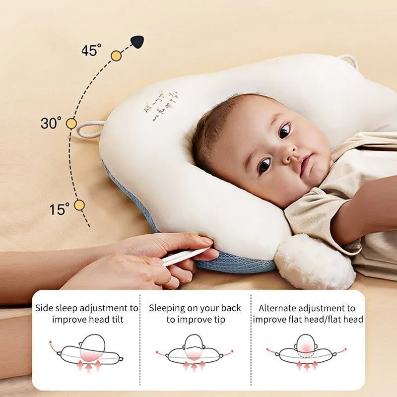 Oreiller de mise en forme de tête de Correction de bébé - Enfance-Heureuse