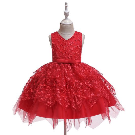Clothing Baby Girls Middle And Small Children Kindergarten Dresses - Enfance-Heureuse