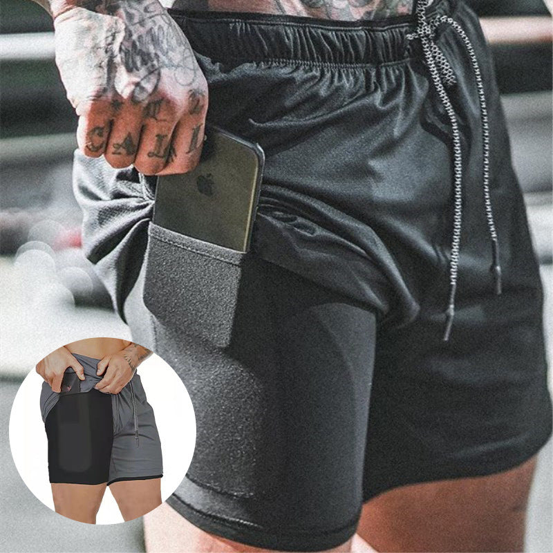 Pocket Compression Shorts - Enfance-Heureuse