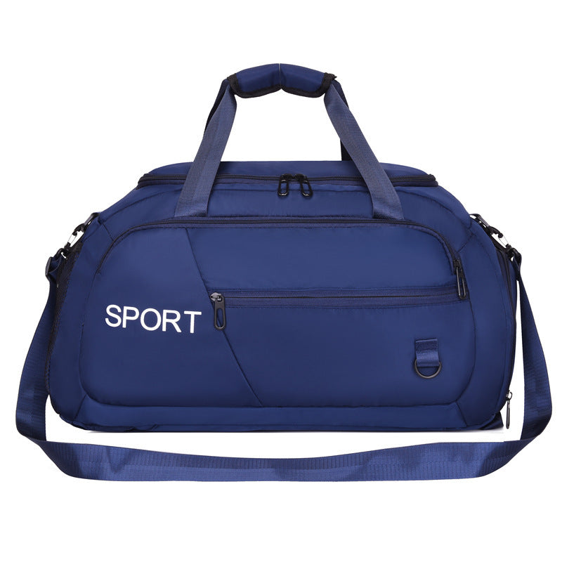 Luggage Bags For Women Handbag Oxford Men's Fitness Gym Shoulder Bag Waterproof Sports Travel Backpack With Shoes Compartment - Enfance-Heureuse
