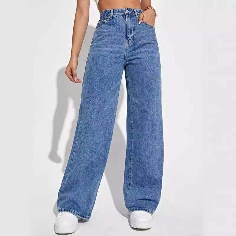 European And American Ladies Jeans Women's Jeans - Enfance-Heureuse