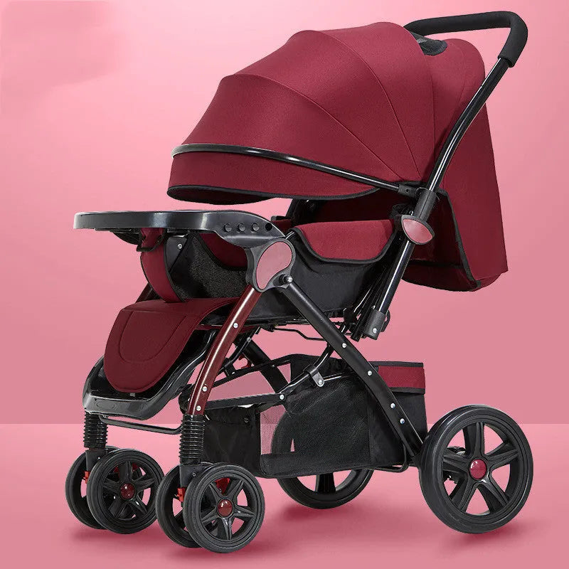 Baby strollers are lightweight and easy to fold