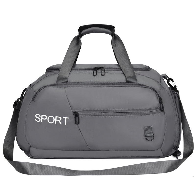 Luggage Bags For Women Handbag Oxford Men's Fitness Gym Shoulder Bag Waterproof Sports Travel Backpack With Shoes Compartment - Enfance-Heureuse