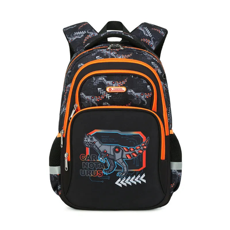 Primary School Student Schoolbag Boys Stylish And Lightweight Grade 1-3 Children Backpack