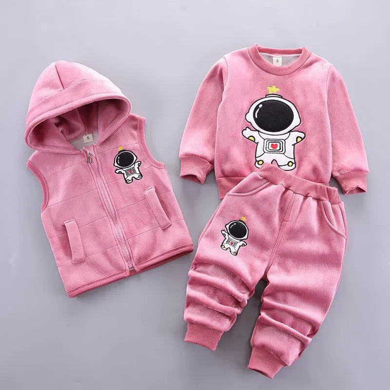 Children's Clothing Baby Three Piece Set