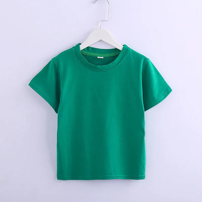 Children's Wear Children's Short Sleeved T-shirt