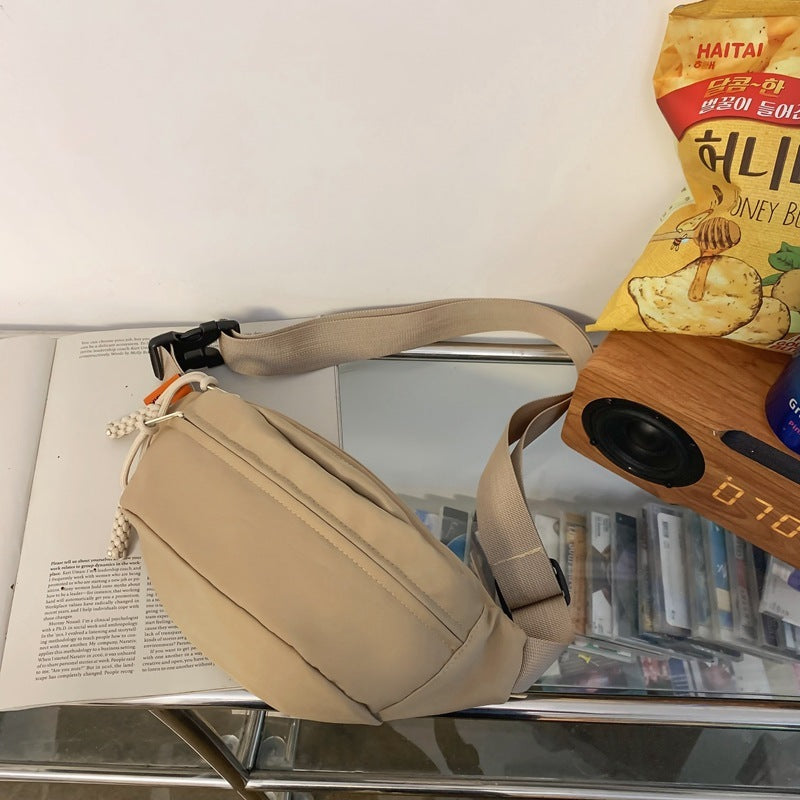 Men Women Sports Chest Bags All-matching Casual Simplicity Crossbody Bag - Enfance-Heureuse