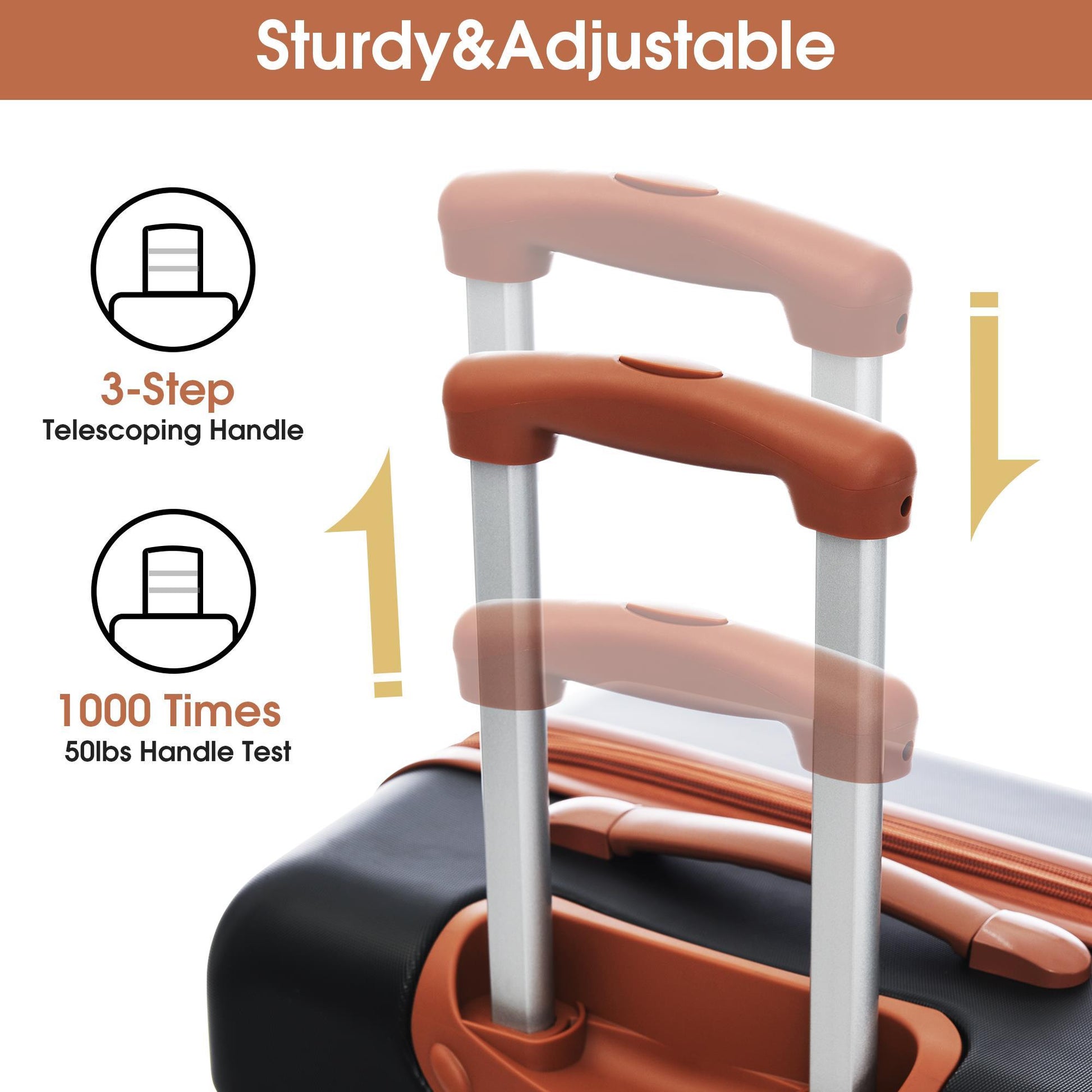 Hardshell Suitcase Set Of 4 Pieces, Lightweight 16 Inches, 20 Inches, 24 Inches, 28 Inches, Luggage Box - Enfance-Heureuse