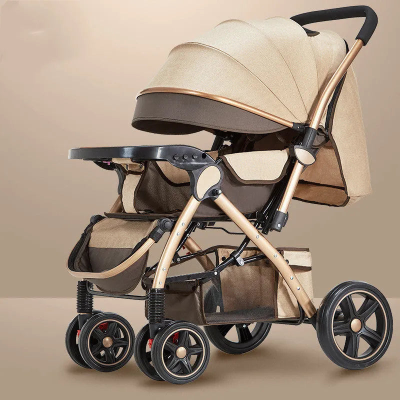 Baby strollers are lightweight and easy to fold