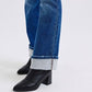 Judy Blue Full Size Run Mid-Rise Bootcut Jeans with Thermal Lining - Enfance-Heureuse