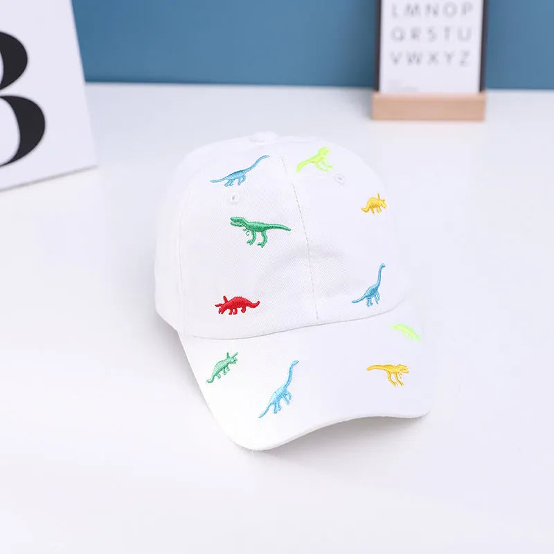 Colorful Small Dinosaur Children's Baseball Hats