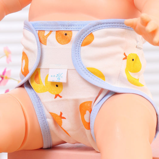 Cotton Cartoon Printed Cloth Diaper Washable Baby Diaper - Enfance-Heureuse