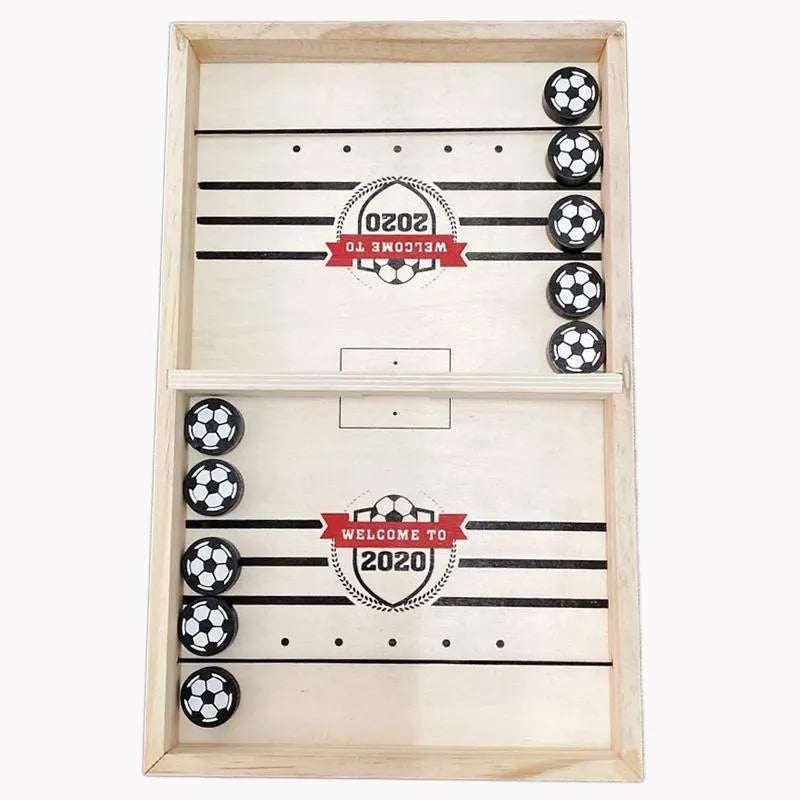 Table hockey net rouge